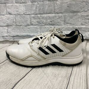 Adidas leather golf shoes w/tie laces mens size 7.5